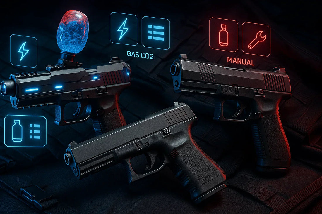 Electric vs Gas CO2 vs Manual Gel Blasters: Which Type Should You Run in 2025?