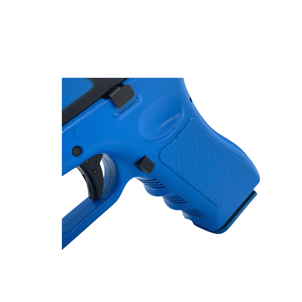 Double Bell 772-1 (Blue) Training G17 Green Gas Blowback Pistol - Gel Blaster