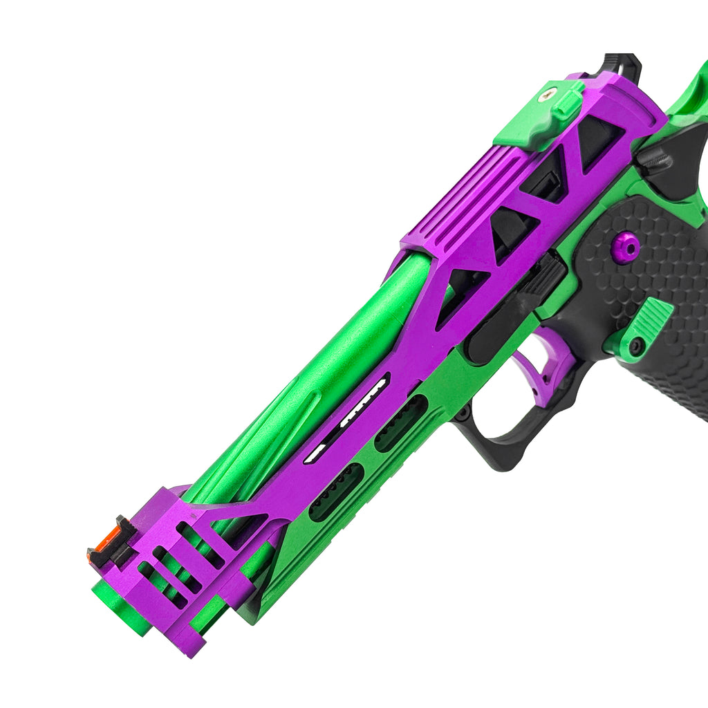 "Joker's Revenge"  Metal Gas Blowback Competition Pistol - Gel Blaster