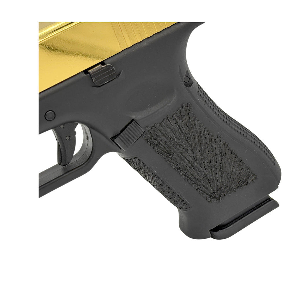 "Gold Finger" Custom Tactical Gas Pistol - Gel Blaster