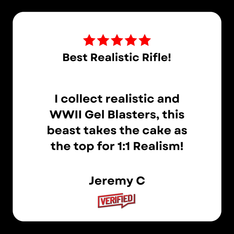 Double Bell - Lee Enfield MKIII Metal/ Wood Rifle - Gel Blaster