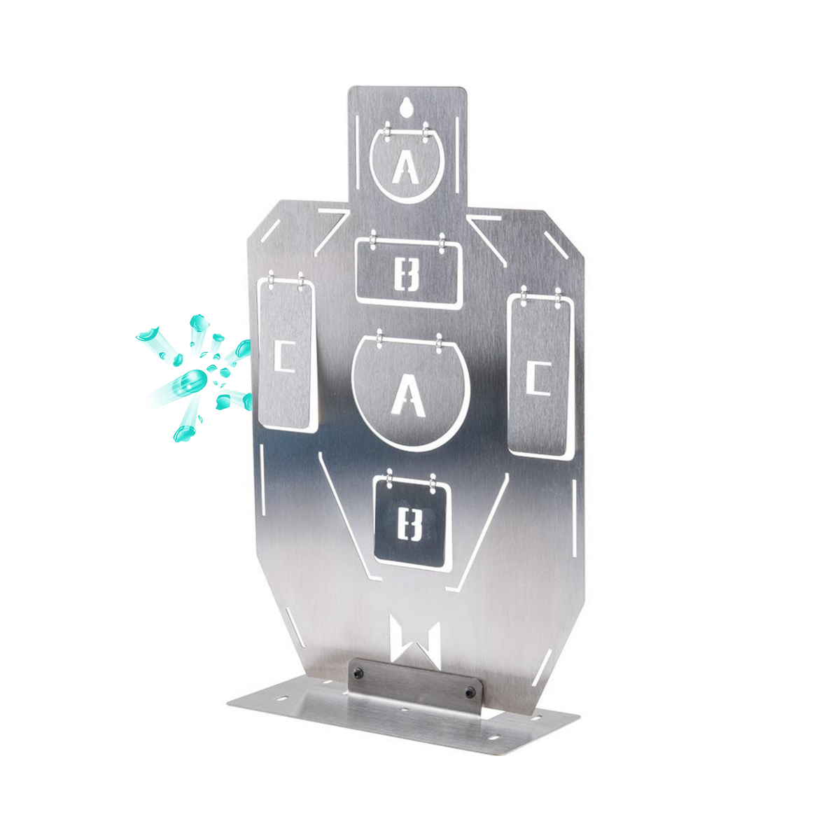 Stainless Steel Silhouette Standing Target