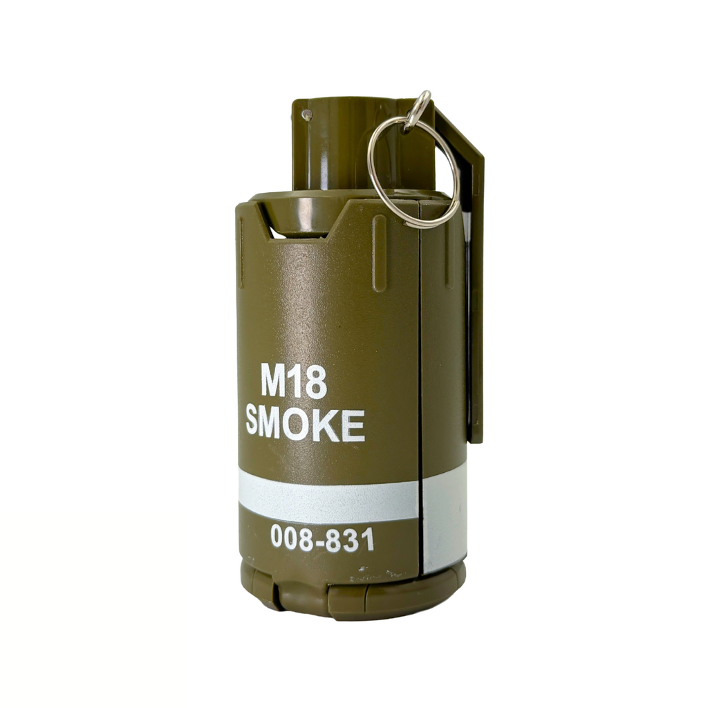 M18 Smoke Grenade Spring Loaded Gel Grenade – Green