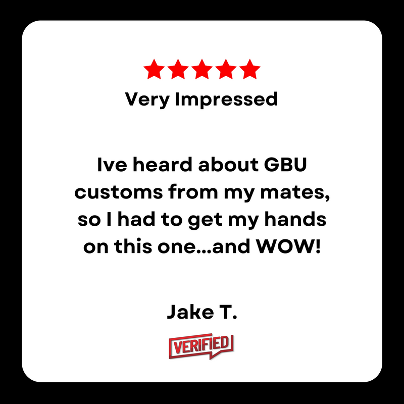 "M4 Ghost Reaper" MilSim Comp GBU Custom - Gel Blaster (Metal)