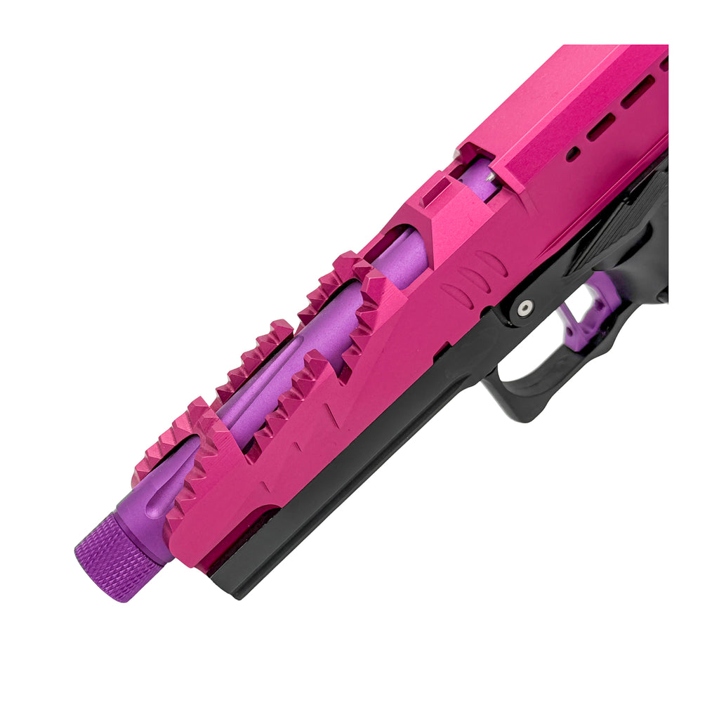 "Purple Tracer" Competition Custom Hi-Capa - Gel Blaster (Metal)