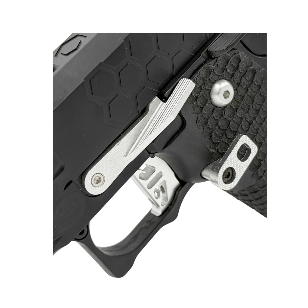 "Silver Fox"  Metal Gas Blowback Competition Pistol - Gel Blaster