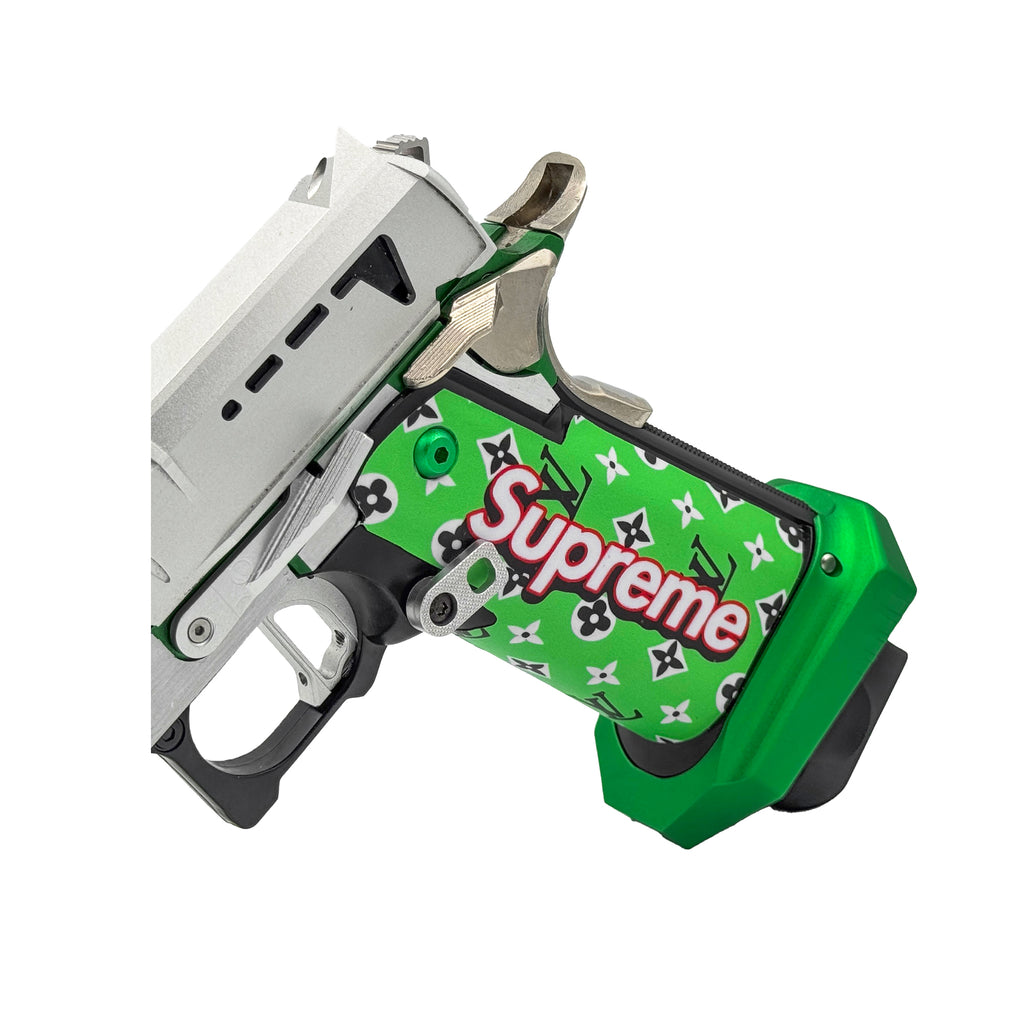 "Shark Supreme"  Metal Gas Blowback Competition Pistol - Gel Blaster