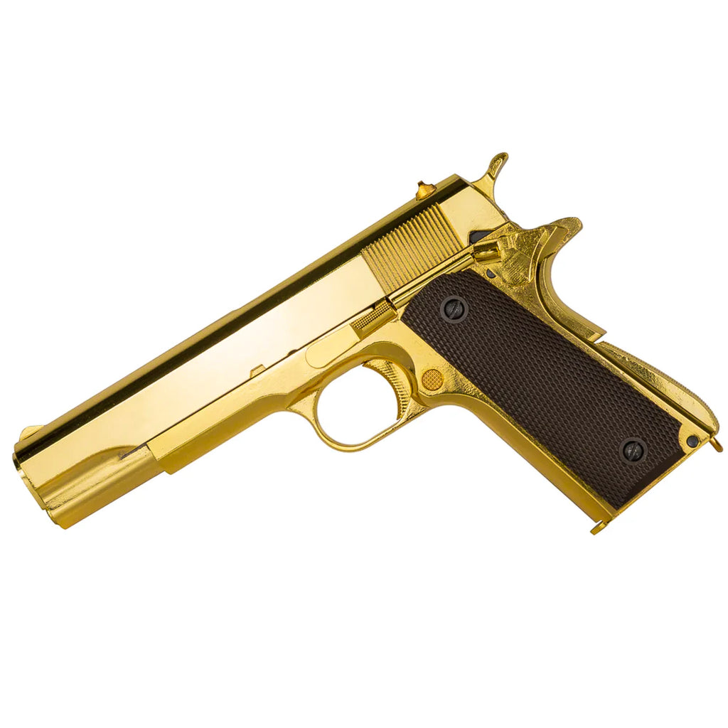Golden Eagle 3305 GD 1911 Green Gas Pistol - (Gold)