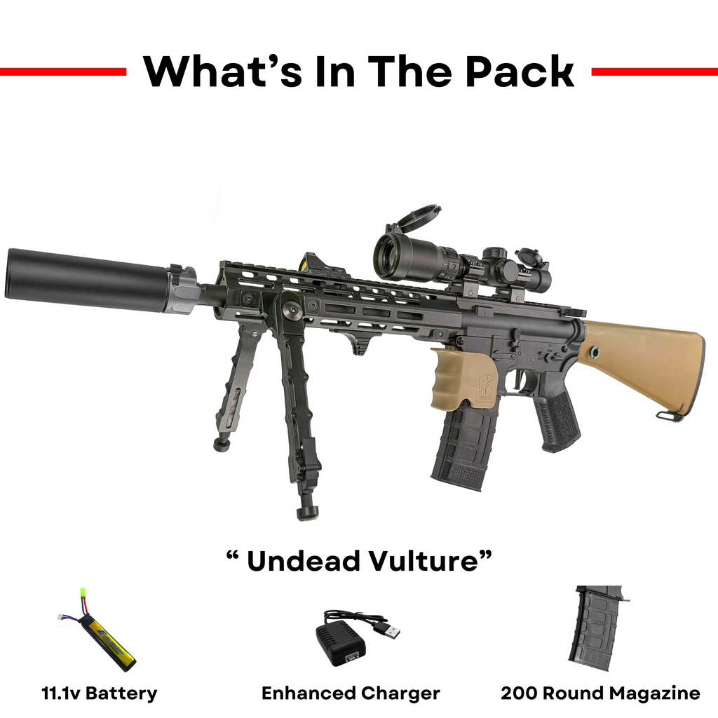 "Undead Vulture" GBU Custom - Gel Blaster