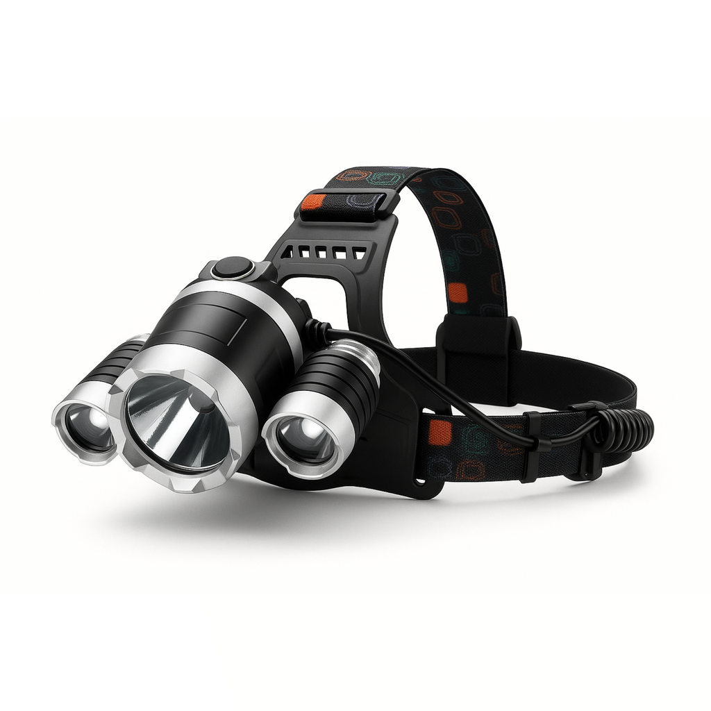 Tactical Adjustable Flood Head Torch