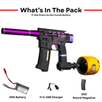 "Violet Thunder" GBU Custom Pro Comp Speedball HPA - Gel Blaster