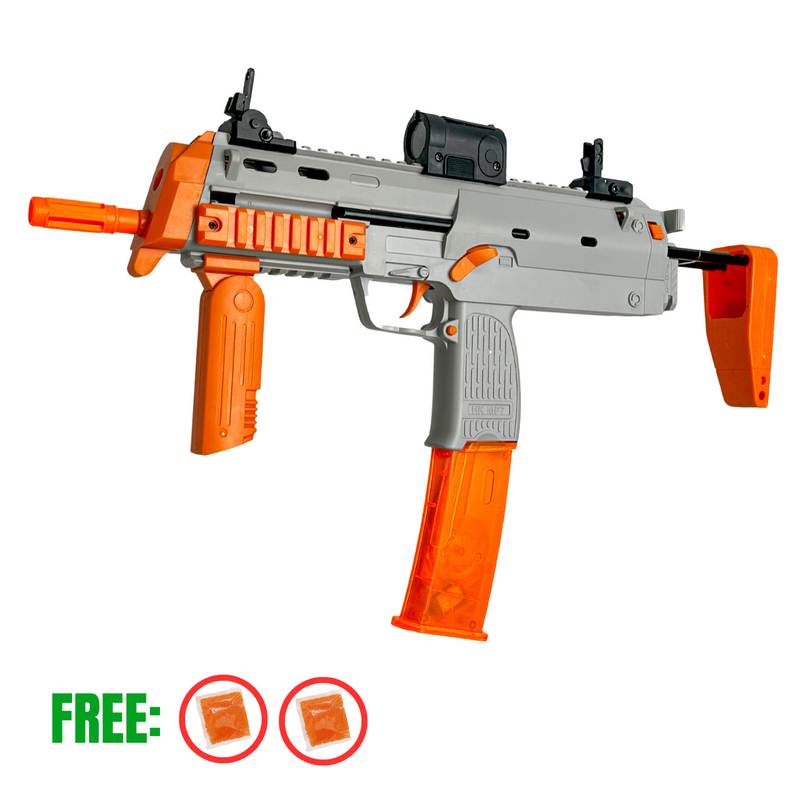 ICECAT HK-MP7 Electric SMG  - Gel Blaster (Orange)