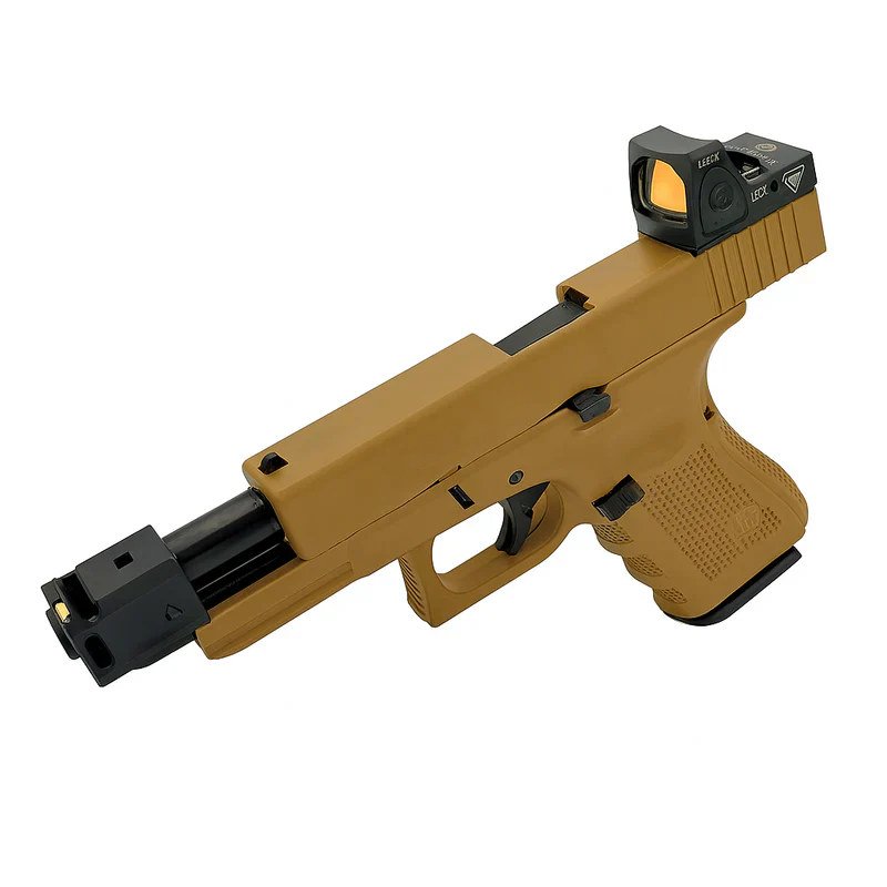 "Tac Taurus"  G19 Metal Green Gas Blowback Pistol - Gel Blaster