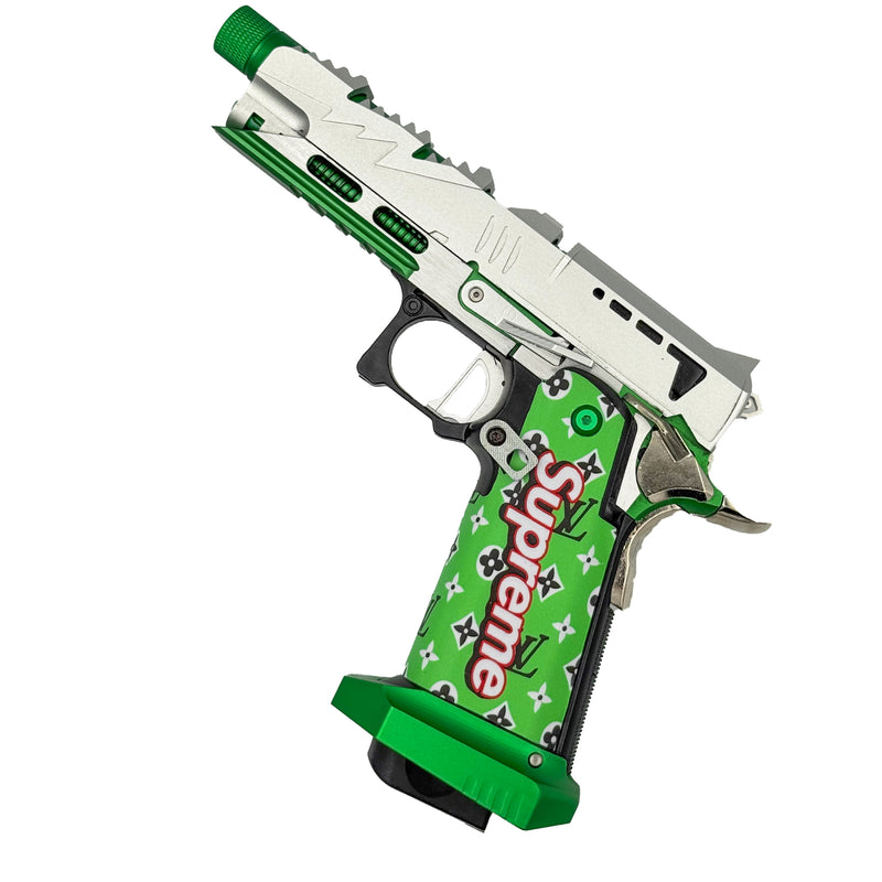 "Shark Supreme"  Metal Gas Blowback Competition Pistol - Gel Blaster