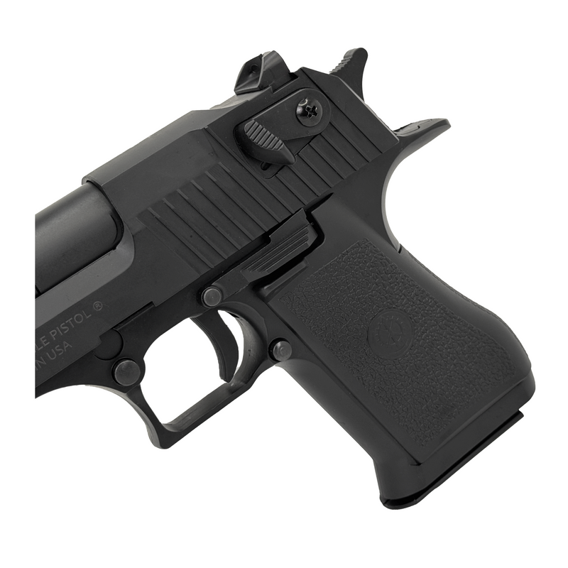 DB Desert Eagle 50.Cal Metal Green Gas Blowback Pistol - Gel Blaster