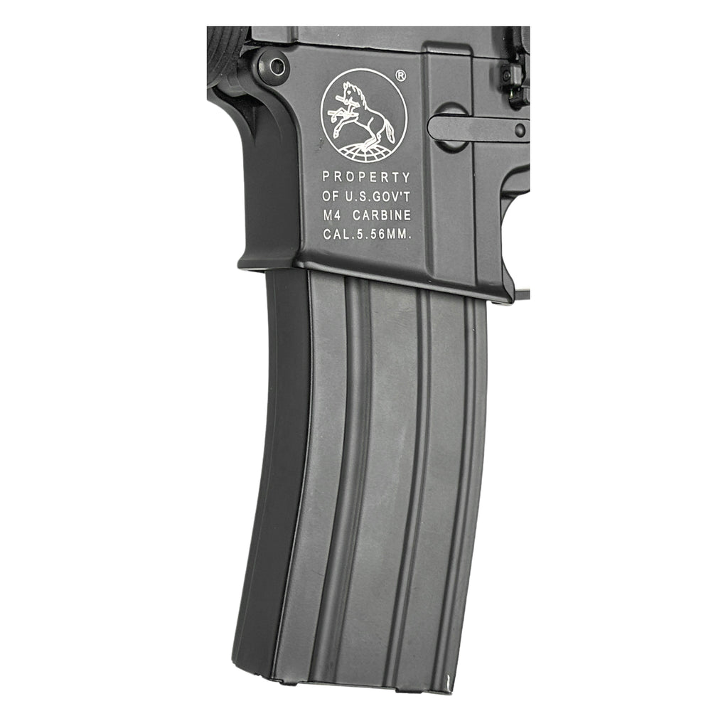 "Navy Ops Extreme" (Black) Double Bell Comp GBU Custom - Gel Blaster (Metal)