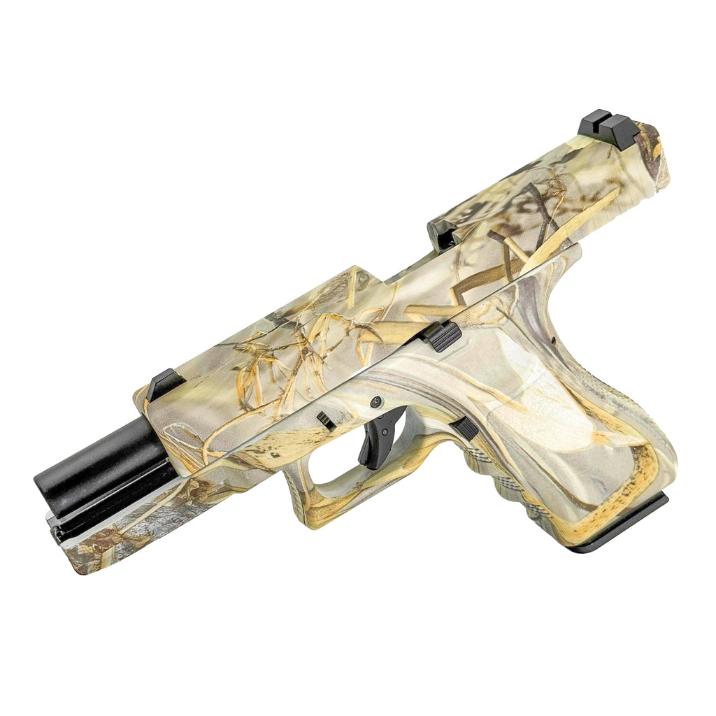 Double Bell (721-4) Bushland G17 Metal Green Gas Blowback Pistol - Gel Blaster