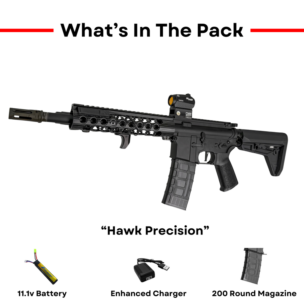 "Hawk Precision" Comp GBU Custom - Gel Blaster