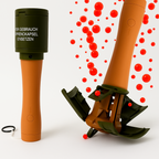 LARGE M24 WWII Green German Stick Grenade – For Gel Ball