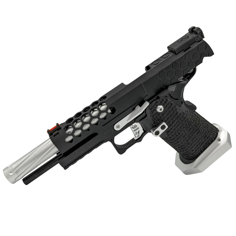 "Silver Fox"  Metal Gas Blowback Competition Pistol - Gel Blaster