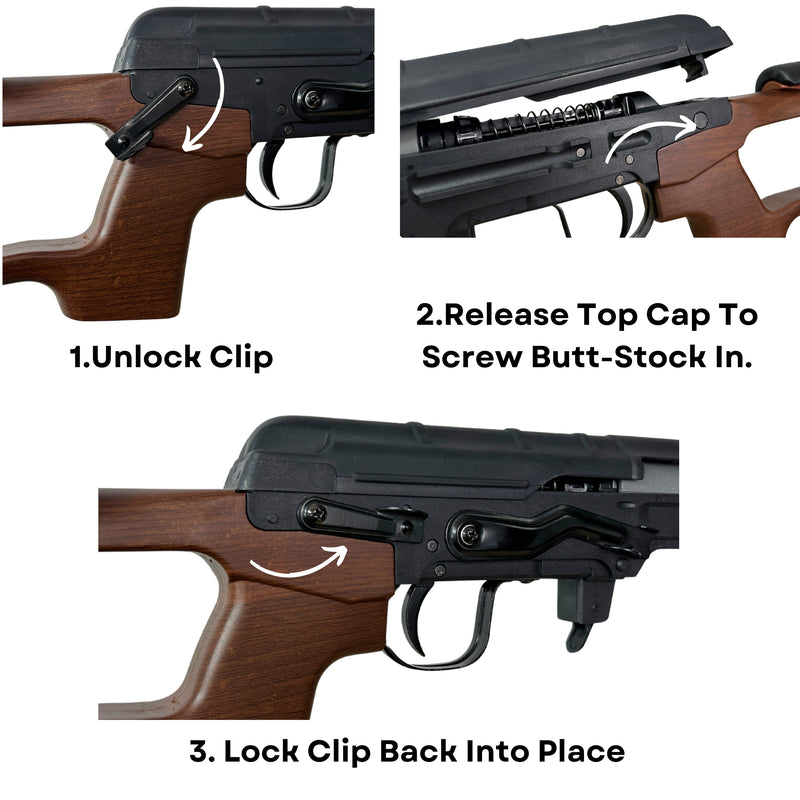 Collectors JY Dragunov SVD Sniper - PROP Gel Blaster