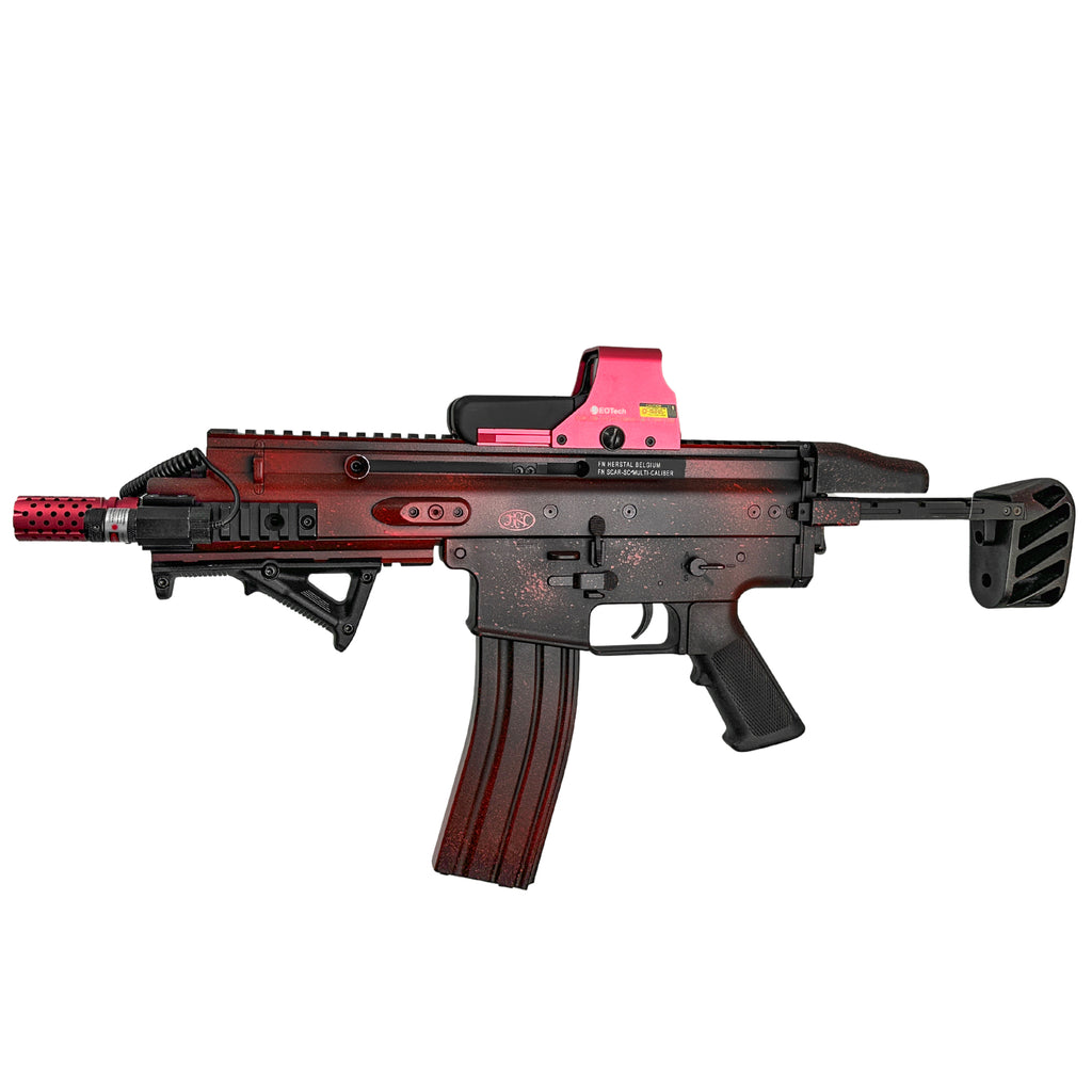 "Blood Scarred" Comp GBU Custom - Gel Blaster (Metal)