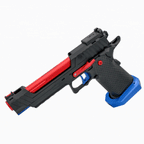 "Superman"  Metal Gas Blowback Competition Pistol - Gel Blaster