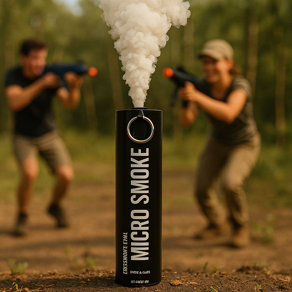 Wire-Pull Mock Smoke Grenade