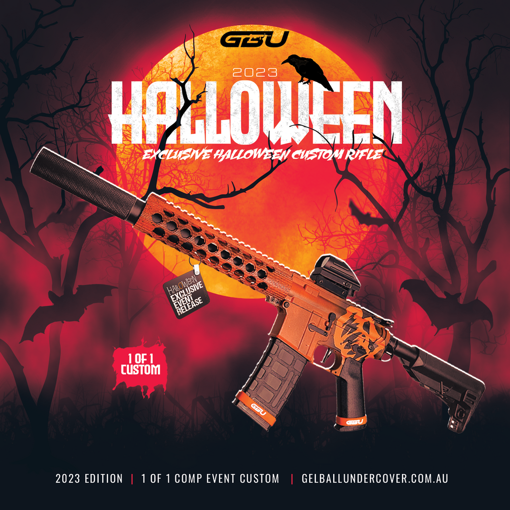 "Halloween 2023 Exclusive" 1 of 1 Comp Stage 3 GBU Custom - Gel Blaster