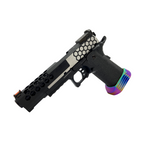 Custom "Oil Slick" Cowcow G/E G3399 Hi-Capa Hex Gas Pistol - Gel Blaster