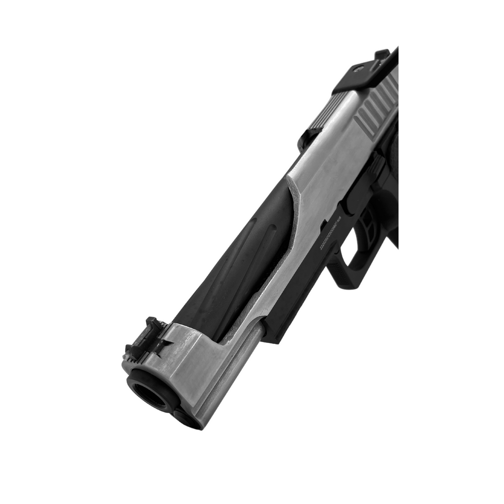 "A1" Polished Custom G/E 5.1 Hi-Capa Gas Pistol - Gel Blaster