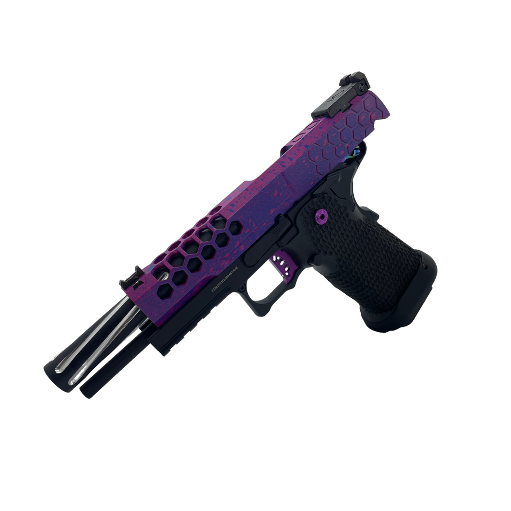 Custom "Purple Rain" G/E Hi-Capa Gas Pistol - Gel Blaster