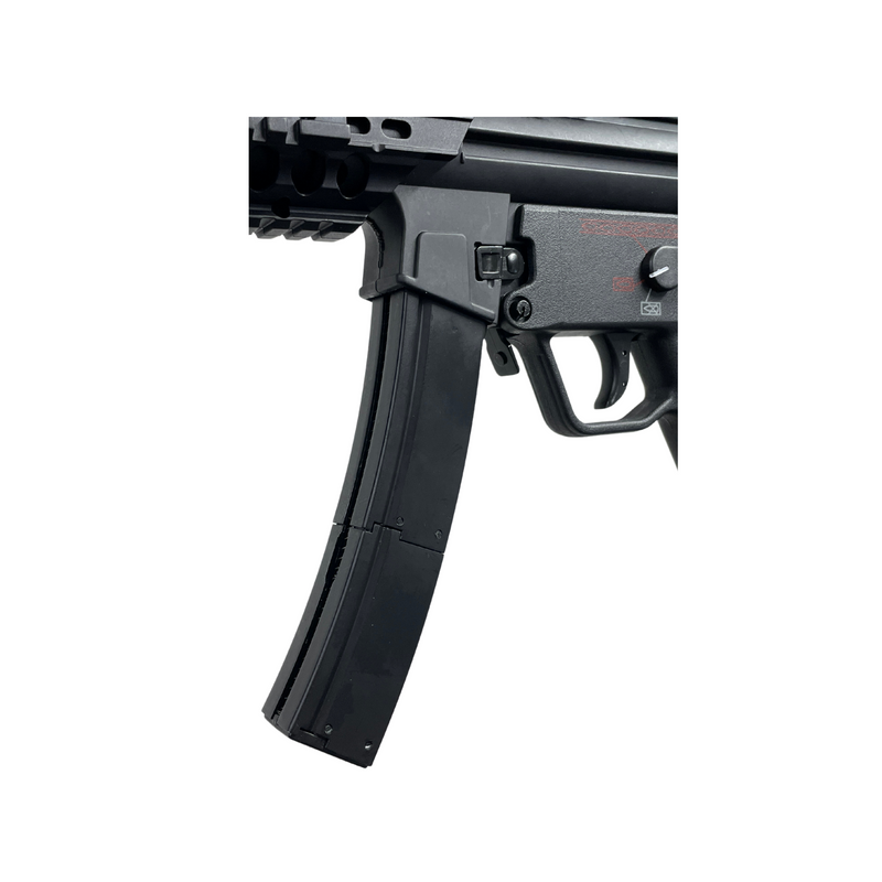 Modified Green Gas MP5K Tactical Long- Gel Blaster