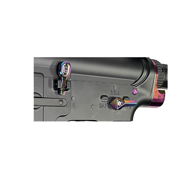 "Rainbow Skele" Comp GBU Custom - Gel Blaster (Metal)