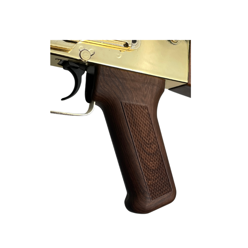 Double Bell Gold AK47 Metal/ Wood - Gel Blaster