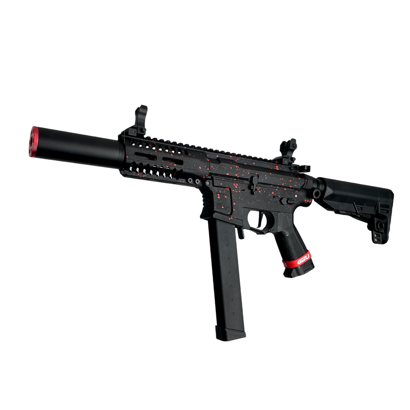 "Splattered" ARP-9 Comp GBU Custom - Gel Blaster (Metal)
