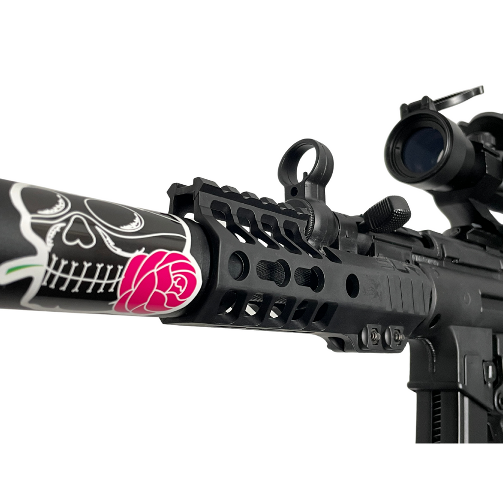 Custom "Aimpoint" Green Gas MP5K - Gel Blaster