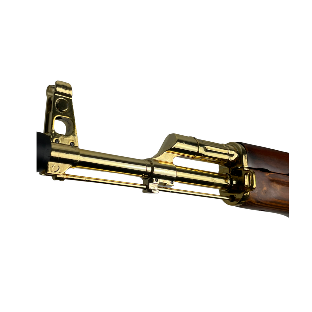Double Bell Gold AK47 Metal/ Wood - Gel Blaster