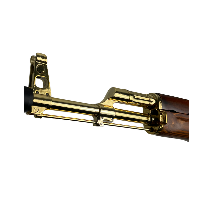Double Bell Gold AK47 Metal/ Wood - Gel Blaster